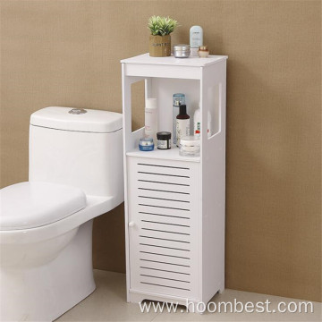 Bathroom Storage Narrow Nightstand for Small Spaces